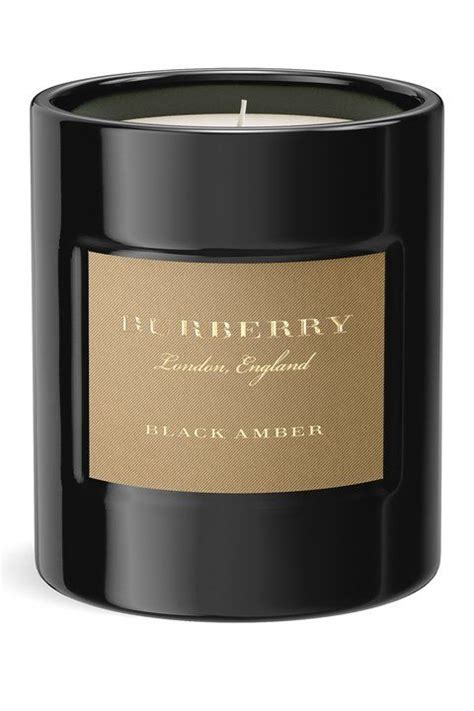 burberry candle black amber|Burberry fragrance gift wrap.